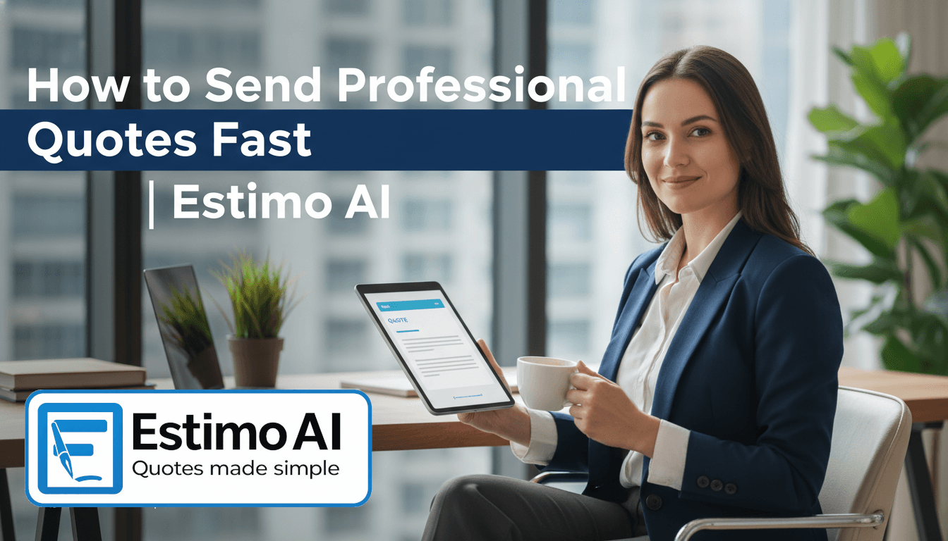 How to Send Professional Quotes Before Your Competitors Even Reply